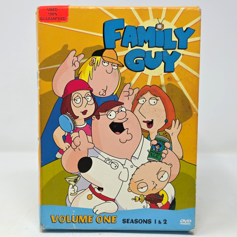 Family Guy Volume One Seasons 1 & 2 DVD Box Set 4-Disc Complete